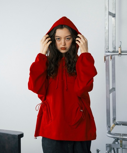 【セール】ドロストポケット切り替えスウェットパーカー（パーカー）｜Gaphos （ガフォス）