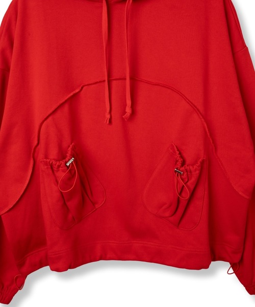 【セール】ドロストポケット切り替えスウェットパーカー（パーカー）｜Gaphos （ガフォス）