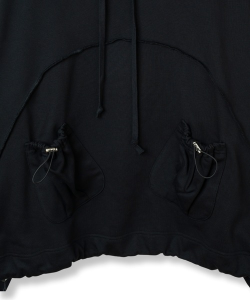 【セール】ドロストポケット切り替えスウェットパーカー（パーカー）｜Gaphos （ガフォス）