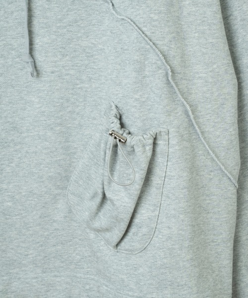 【セール】ドロストポケット切り替えスウェットパーカー（パーカー）｜Gaphos （ガフォス）