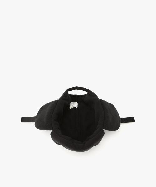 agnes b.（アニエスベー）の「AC44 E CAP キッズ フライトキャップ（キャップ・キッズ・ブラック・FREE）」の5枚目の写真