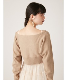 LILY BROWN（リリーブラウン）の「ボレロカーデセットチュール