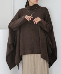 タートルネック ポンチョ ニット/セーター」に該当する