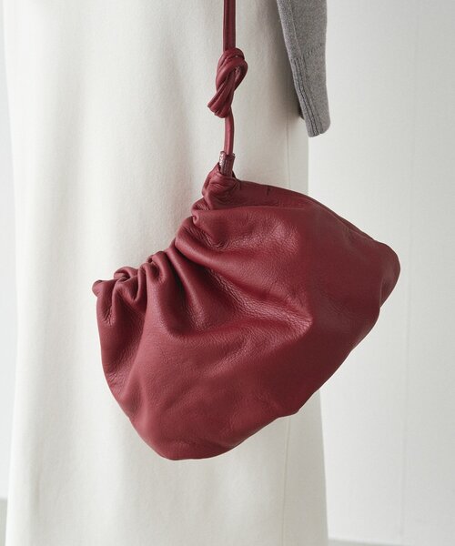 russet（ラシット）の「【名品】4wayレザー巾着ショルダーバッグ