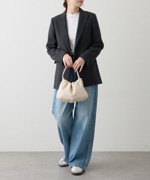 レザー巾着4WAYショルダーバッグ（ショルダーバッグ）｜russet