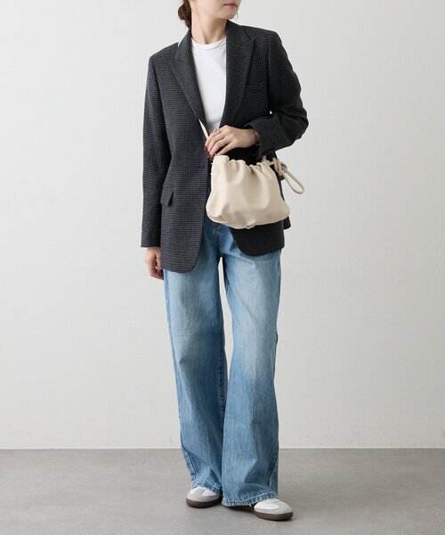 レザー巾着4WAYショルダーバッグ(CE-1454)（ショルダーバッグ