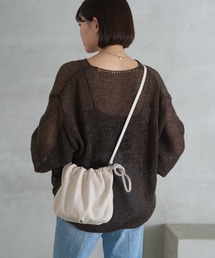 【累計販売1万点超え】レザー巾着4WAYショルダーバッグ
