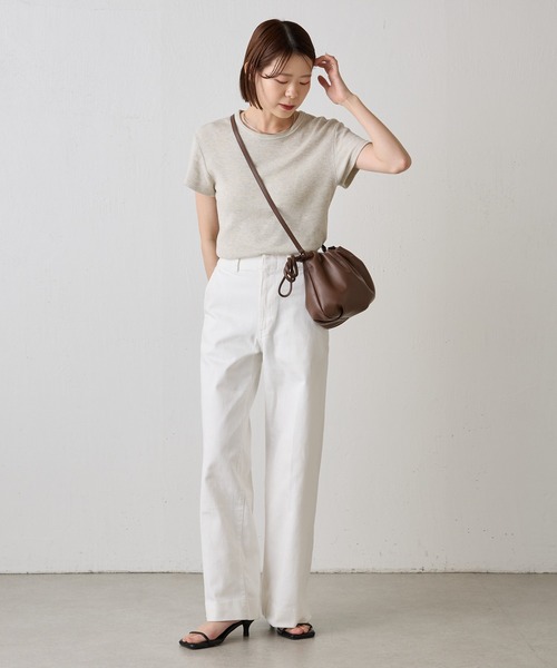 レザー巾着4WAYショルダーバッグ（ショルダーバッグ）｜russet