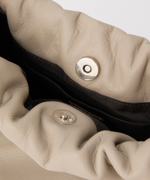 レザー巾着4WAYショルダーバッグ（ショルダーバッグ）｜russet