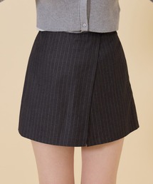 REDYAZEL | 【セットアップ可能】ゴールドラメストライプラップショートパンツ(その他パンツ)