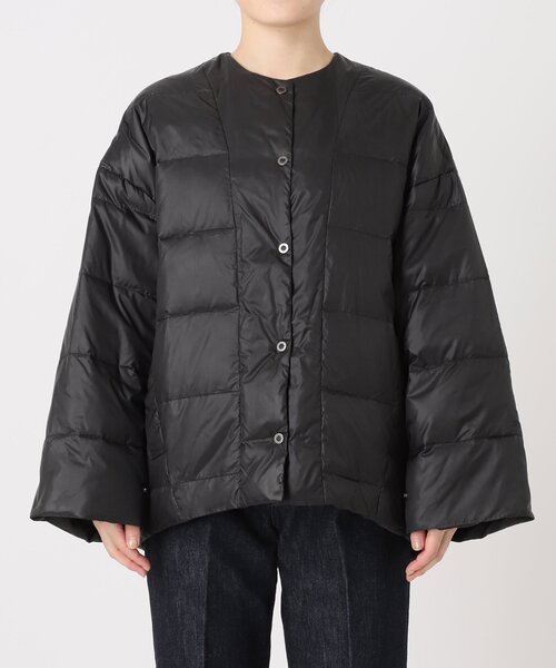 B.C STOCK（ベーセーストック）の「WASHABLEライトダウンブルゾン（ダウンジャケット/コート・レディース・ベージュ/ブラック/カーキ・FREE）」の17枚目の写真