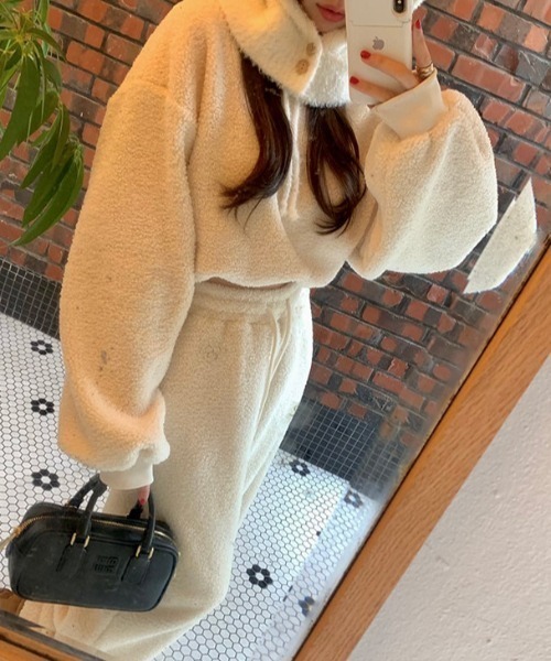 【セール】YUGA_YGMC ボアスウェット セットアップ（その他ルームウェア）｜FREE STYLISTS（フリー スタイリスト）