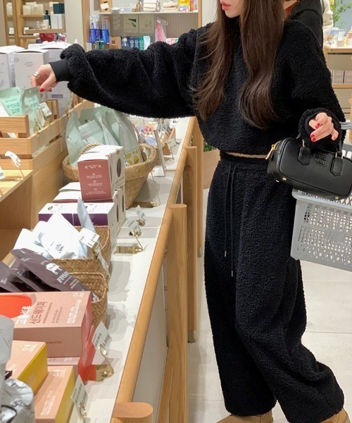 【セール】YUGA_YGMC ボアスウェット セットアップ（その他ルームウェア）｜FREE STYLISTS（フリー スタイリスト）