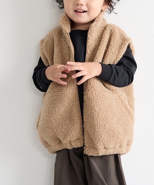 セール】[for/c and]ボアブルゾン(キッズ)【サスティナブル】（その他