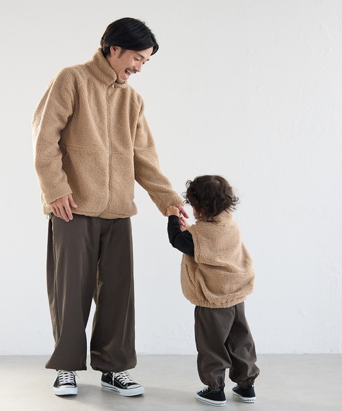 セール】[for/c and]ボアブルゾン(キッズ)【サスティナブル】（その他