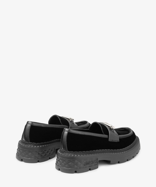 【極美品 】ジミーチュウ MARLOW DIAMOND ローファー 35.5 JIMMY CHOO（ジミーチュウ）の「MARLOW DIAMOND/F（ローファー）」 - WEAR