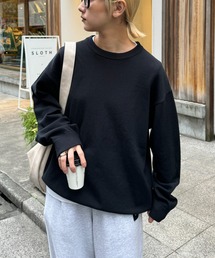 CIAOPANIC TYPY | 【ユニセックス】シルクタッチウォッシャブルビックシルエットニット(ニット/セーター)