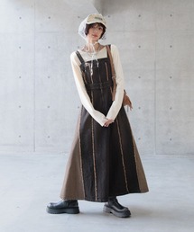 PAGEBOY | キリカエデニムワンピース(ワンピース)