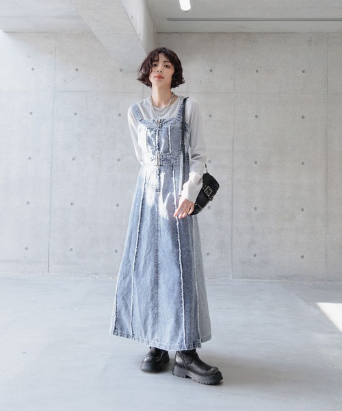 ヘレナワンピ ベビーブルー Leapepe レアペペ チュニックワンピース 06-0002(ベビー
