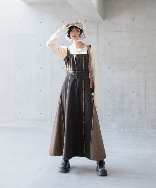 アトリエgg デニムワンピース ローラ 19ハーフ♡ 犬服・アクセサリー