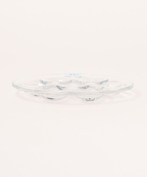 DULTON(ダルトン)の「GLASS TRAY OVAL-7/ガラス パーテーション トレイ オーバル(食器・メンズ・クリア・7)」の3枚目の写真