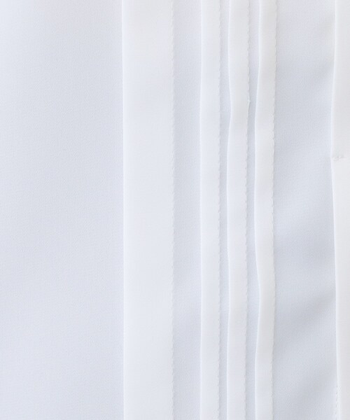 DRESKIP（ドレスキップ）の「イージーケア ピンタックブラウス（シャツ/ブラウス・レディース・オフホワイト/ピンク系1/ホワイト系7・04/03/02/01）」の6枚目の写真