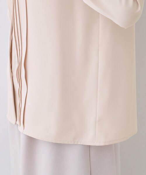 DRESKIP（ドレスキップ）の「イージーケア ピンタックブラウス（シャツ/ブラウス・レディース・オフホワイト/ピンク系1/ホワイト系7・04/03/02/01）」の20枚目の写真