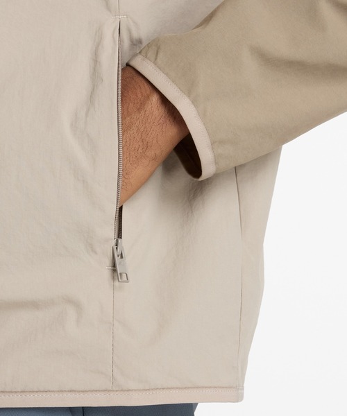 NEW BALANCE（ニューバランス）の「Athletics ウーブンジャケット（ナイロンジャケット・メンズ・カーキブラウン/グレー・X-LARGE/LARGE/MEDIUM/SMALL）」の11枚目の写真