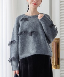 flower | エアリーリボンニット(ニット/セーター)