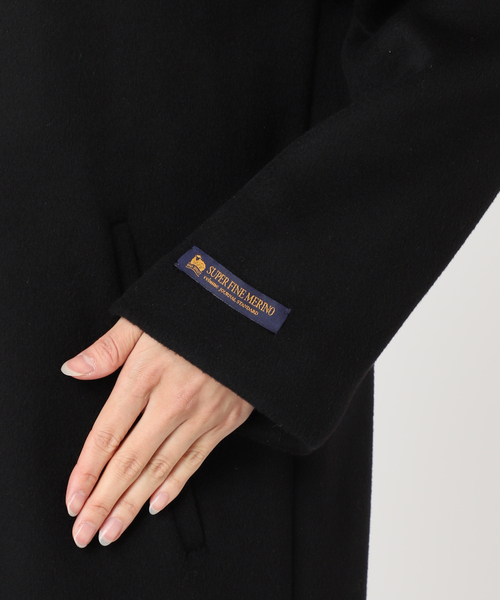 JOURNAL STANDARD relume（ジャーナルスタンダード　レリューム）の「《追加》スーパーファインビーバーチェスターコート（チェスターコート・レディース・ベージュ/ブラック・36/38）」の16枚目の写真