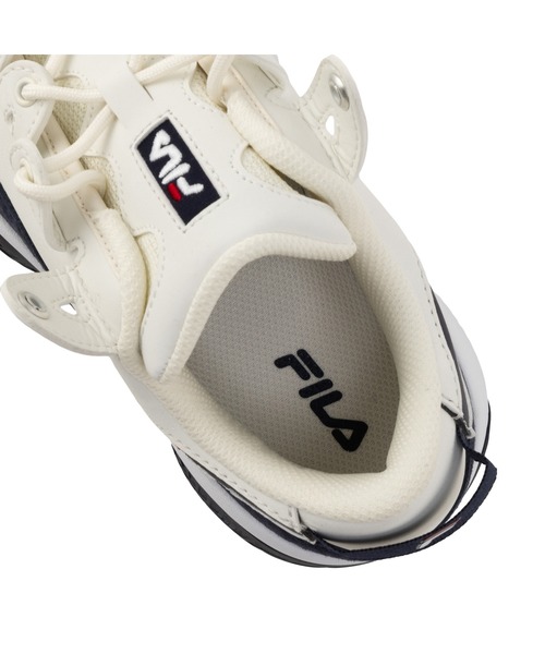 FILA（フィラ）の「PROVENANCE 2（スニーカー・レディース・オフホワイト/ホワイト×ピンク/ブラック・23.0cm/23.5cm/24.0cm/24.5cm/25.0cm/25.5cm/26.0cm/26.5cm/27.5cm/28.0cm/29.0cm/27.0cm）」の9枚目の写真