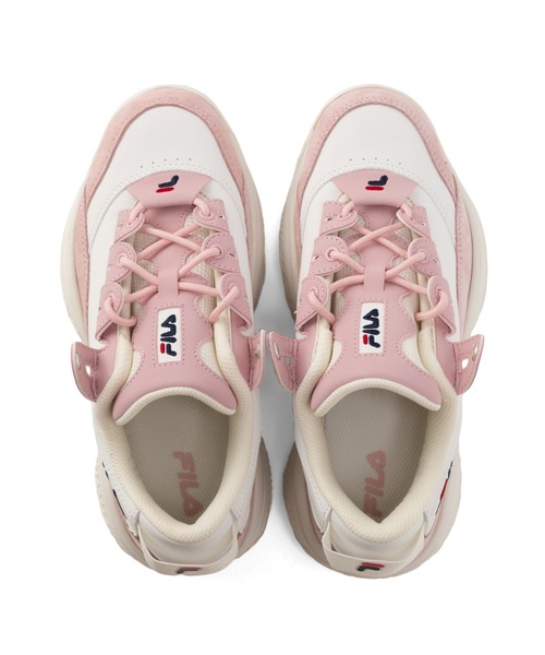 FILA（フィラ）の「PROVENANCE 2（スニーカー・レディース・オフホワイト/ホワイト×ピンク/ブラック・23.0cm/23.5cm/24.0cm/24.5cm/25.0cm/25.5cm/26.0cm/26.5cm/27.5cm/28.0cm/29.0cm/27.0cm）」の10枚目の写真