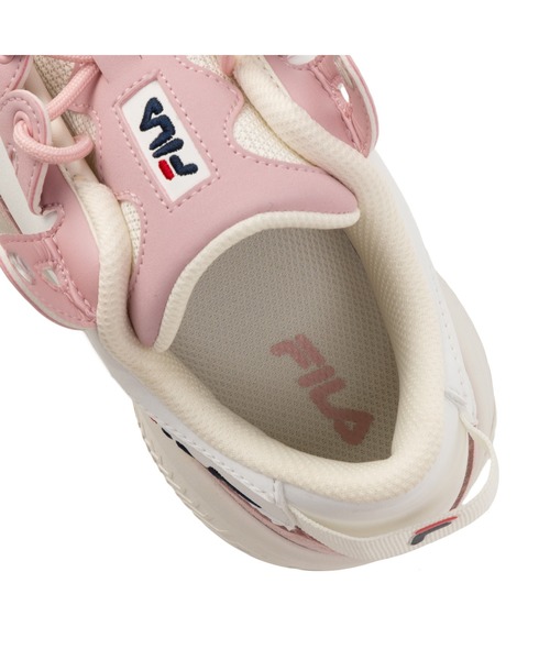 FILA（フィラ）の「PROVENANCE 2（スニーカー・レディース・オフホワイト/ホワイト×ピンク/ブラック・23.0cm/23.5cm/24.0cm/24.5cm/25.0cm/25.5cm/26.0cm/26.5cm/27.5cm/28.0cm/29.0cm/27.0cm）」の15枚目の写真