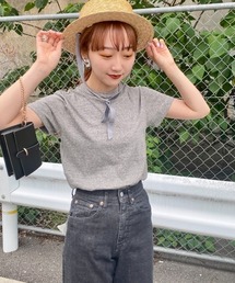 THE SHINZONE（ザ　シンゾーン）の「[THE SHINZONE/ザ シンゾーン] クルーネック ショートスリーブTシャツ（Tシャツ/カットソー）」