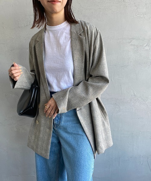 THE SHINZONE（ザ　シンゾーン）の「[THE SHINZONE/ザ シンゾーン] クルーネック ショートスリーブTシャツ（Tシャツ/カットソー・レディース・ブラック/ホワイト/グレー/ネイビー・F）」の21枚目の写真