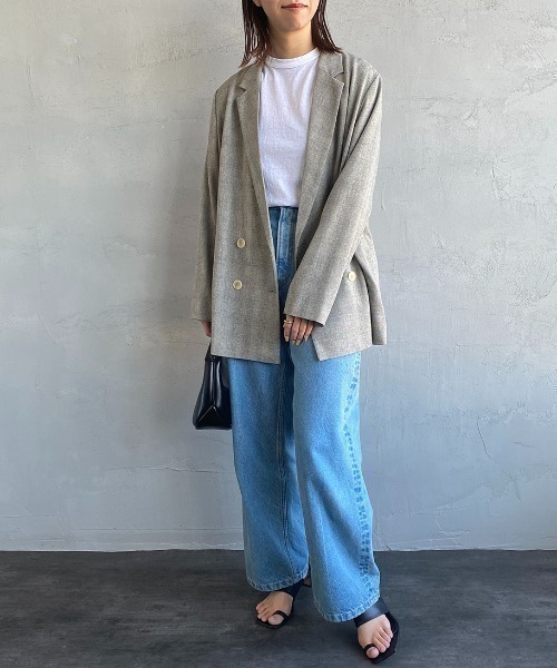 THE SHINZONE（ザ　シンゾーン）の「[THE SHINZONE/ザ シンゾーン] クルーネック ショートスリーブTシャツ（Tシャツ/カットソー・レディース・ブラック/ホワイト/グレー/ネイビー・F）」の22枚目の写真