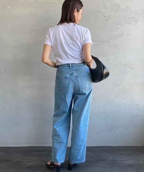 THE SHINZONE（ザ　シンゾーン）の「[THE SHINZONE/ザ シンゾーン] クルーネック ショートスリーブTシャツ（Tシャツ/カットソー・レディース・ブラック/ホワイト/グレー/ネイビー・F）」の14枚目の写真