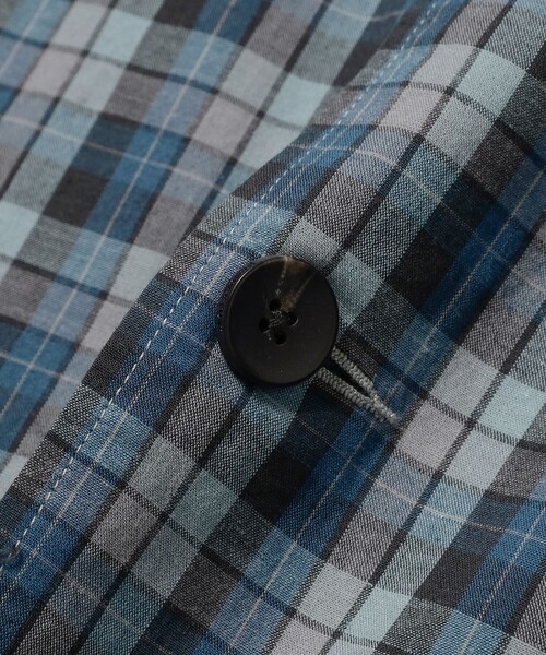PENDLETON（ペンドルトン）の「PENDLETON / コットンリネン チェック シャツジャケット（その他アウター・メンズ・ブラック系その他4/ブルー・SMALL/LARGE/MEDIUM）」の22枚目の写真