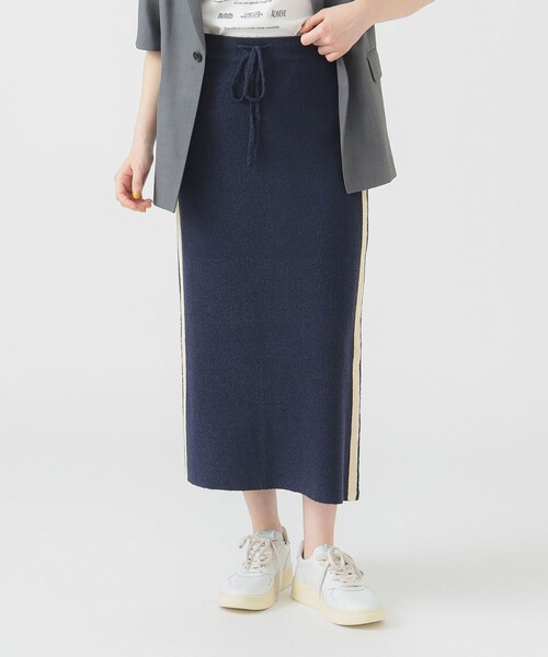 B:MING by BEAMS(ビーミングバイビームス)の「ブークレ ニット スカート(S~M)(スカート・レディース・ネイビー/グリーン/ブラウン系その他・SMALL/MEDIUM)」の17枚目の写真