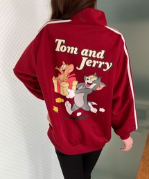 TOM＆JERRYバックプリントジャージ