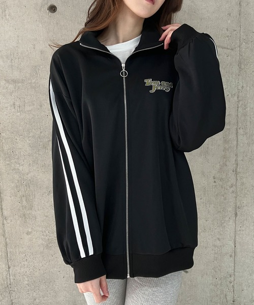 GLAMOROUS JANE(グラマラスジェーン)の「TOM&JERRYバックプリントジャージ(ジャージ・レディース・ラベンダー/アイボリー/ワインレッド/ブラック・FREE)」の15枚目の写真