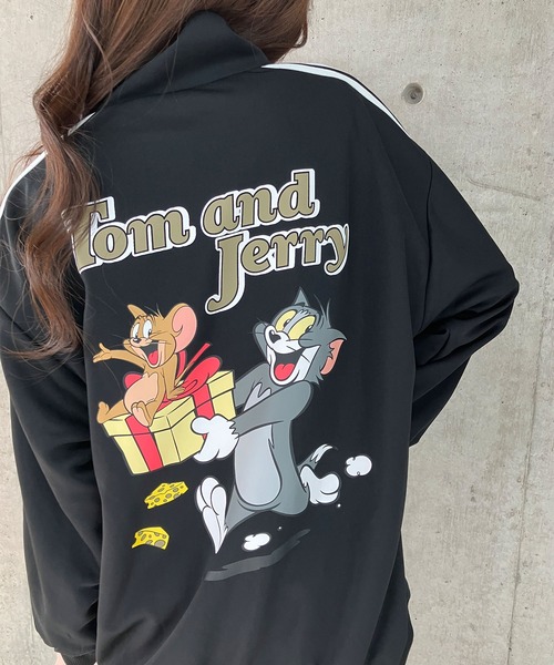 GLAMOROUS JANE(グラマラスジェーン)の「TOM&JERRYバックプリントジャージ(ジャージ・レディース・ラベンダー/アイボリー/ワインレッド/ブラック・FREE)」の19枚目の写真