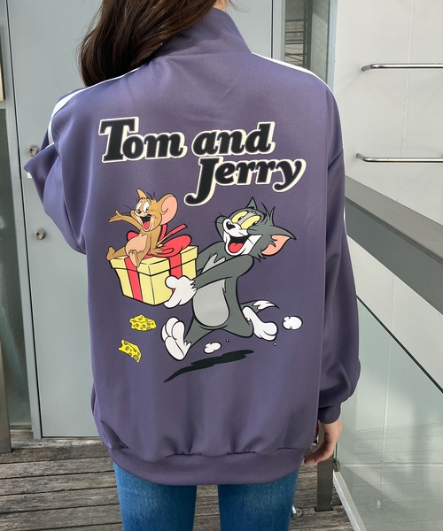 GLAMOROUS JANE(グラマラスジェーン)の「TOM&JERRYバックプリントジャージ(ジャージ・レディース・ラベンダー/アイボリー/ワインレッド/ブラック・FREE)」の21枚目の写真