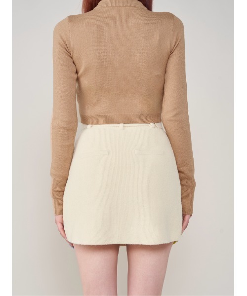 フラップポケットニットトップス（ニット/セーター）｜Darich