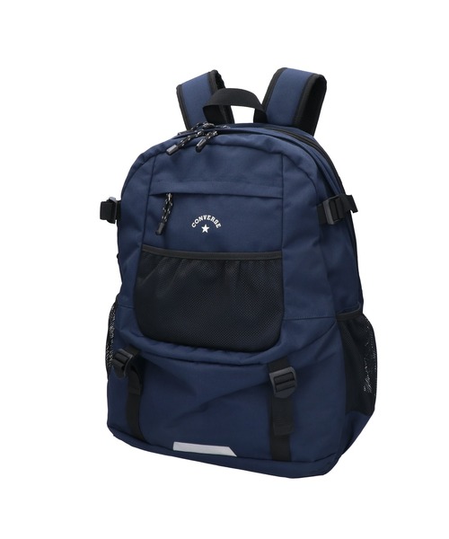 CONVERSE(コンバース)の「【CONVERSE/コンバース】ARCH LOGO BAG PACK アーチロゴ(バックパック/リュック・メンズ・ホワイト/ブラック/ネイビー・FREE)」の3枚目の写真
