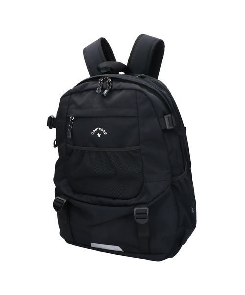 CONVERSE(コンバース)の「【CONVERSE/コンバース】ARCH LOGO BAG PACK アーチロゴ(バックパック/リュック・メンズ・ホワイト/ブラック/ネイビー・FREE)」の2枚目の写真