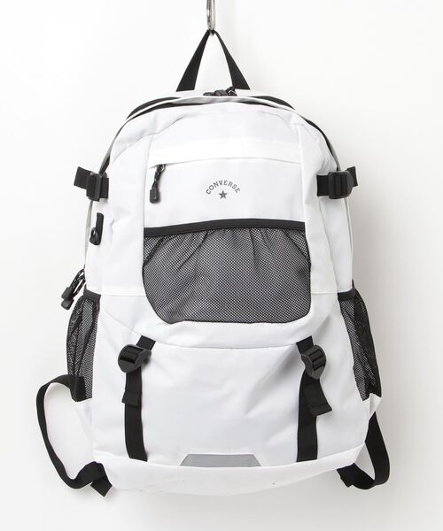 CONVERSE(コンバース)の「【CONVERSE/コンバース】ARCH LOGO BAG PACK アーチロゴ(バックパック/リュック・メンズ・ホワイト/ブラック/ネイビー・FREE)」の22枚目の写真