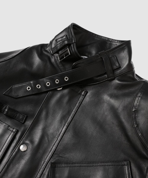 DAIRIKU(ダイリク)の「"Jerome" 4PKT Lether Moto Jacket(その他アウター・メンズ・ブラック・L)」の3枚目の写真