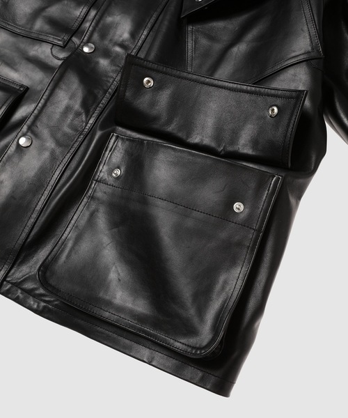 DAIRIKU(ダイリク)の「"Jerome" 4PKT Lether Moto Jacket(その他アウター・メンズ・ブラック・L)」の7枚目の写真