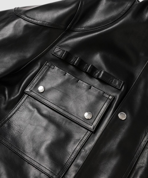 DAIRIKU(ダイリク)の「"Jerome" 4PKT Lether Moto Jacket(その他アウター・メンズ・ブラック・L)」の5枚目の写真